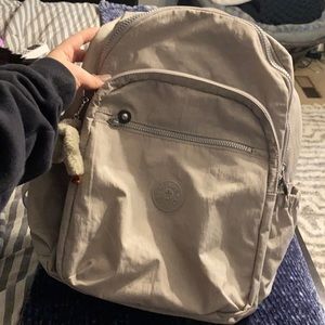 Kipling Seoul Large Backpack Grey